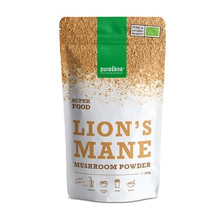 Purasana Lion's Mane Poeder 100GR Purasana Lion's Mane Poeder 100GR
