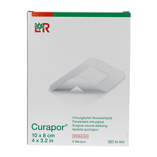 Lohmann & Rauscher Curapor Wondverband 10x8cm 5ST