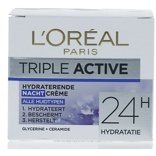 L'Oréal Paris Triple Active Nachtcreme 50ML