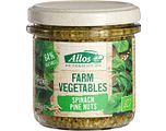 Allos Groentepread Spinazie Pijnboompit 135GR