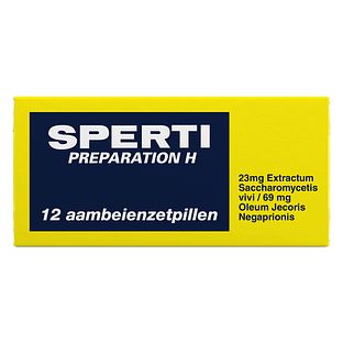 Sperti Preparation H Zetpillen 12ST