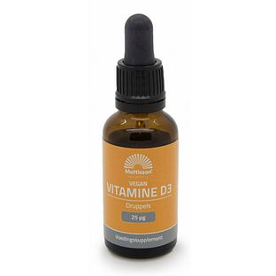 Mattisson HealthStyle Vitamine D3 Vegan Druppels 25ML Mattisson HealthStyle Vitamine D3 Vegan Druppels 25ML