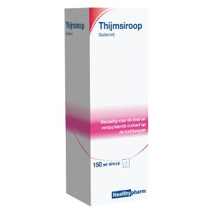 Healthypharm Thijmsiroop Suikervrij 150ML