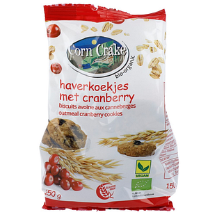 Corn Crake Haver Cranberry Koekjes 150GR