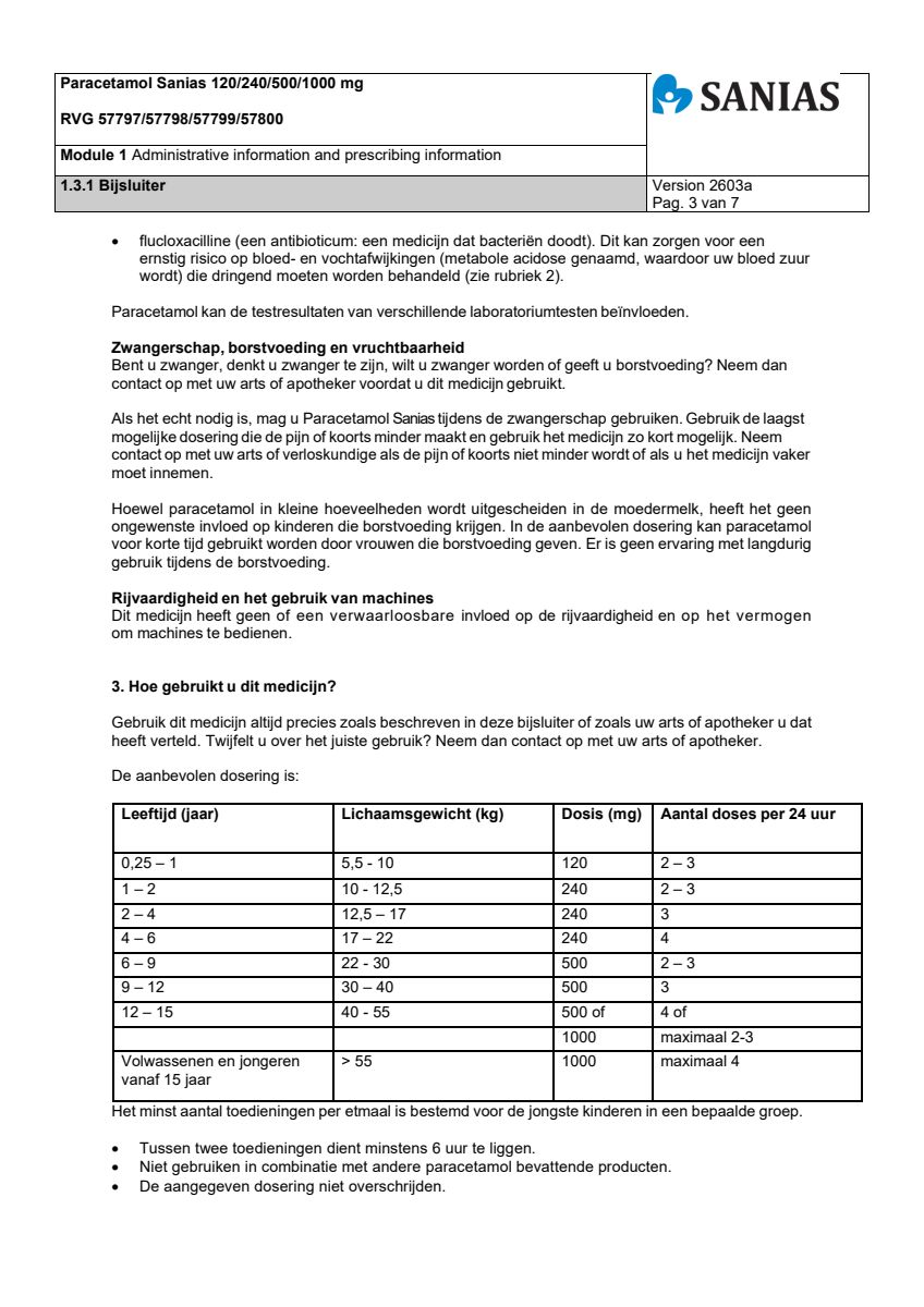 Paracetamol Zetpil 240mg afbeelding van document #3, leaflet