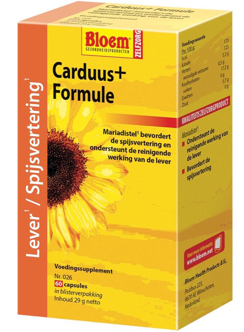 Bloem Carduus+ Formule Capsules 60CP