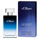 s Oliver United Men Eau de Toilette 50ML Parfumfles met de verpakking ernaast s Oliver United Men Eau de Toilette 50ML Parfumfles met de verpakking ernaast