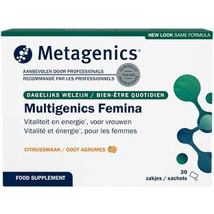 Metagenics Multigenics Femina Zakjes 30ST