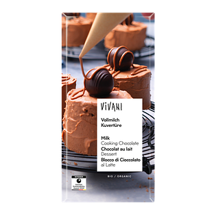 Vivani Milk Cooking Chocolate 150GR