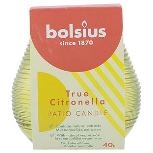 Bolsius True Citronella Patio Kaars 1ST Bolsius True Citronella Patio Kaars 1ST
