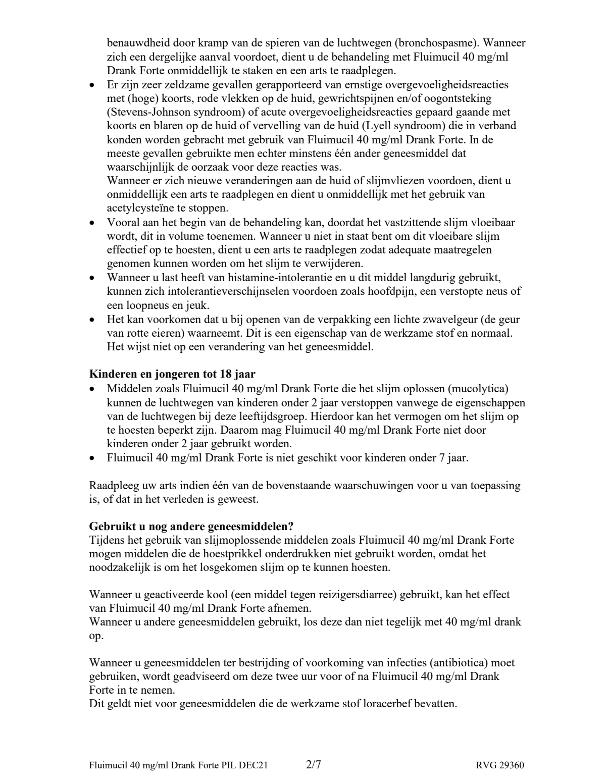 40mg (4%) Drank Forte afbeelding van document #2, leaflet