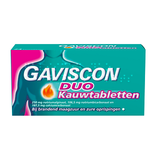 Gaviscon Duo Kauwtabletten 48TB Gaviscon Duo Kauwtabletten 48TB