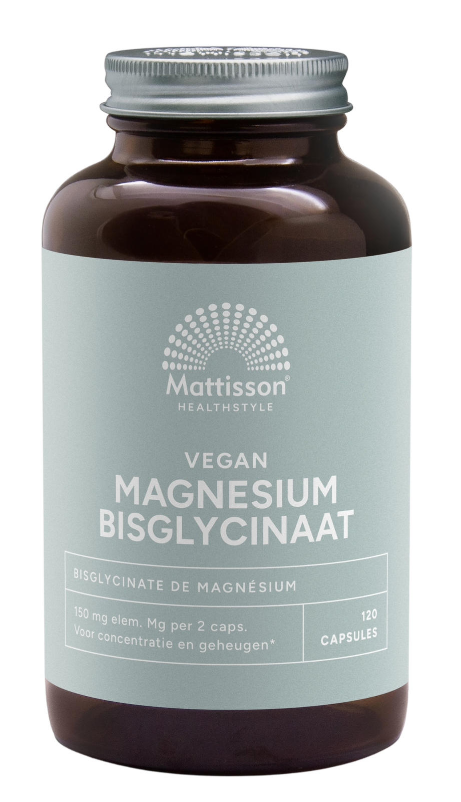 Mattisson HealthStyle Magnesium Bisglycinaat 150mg Capsules 120CP