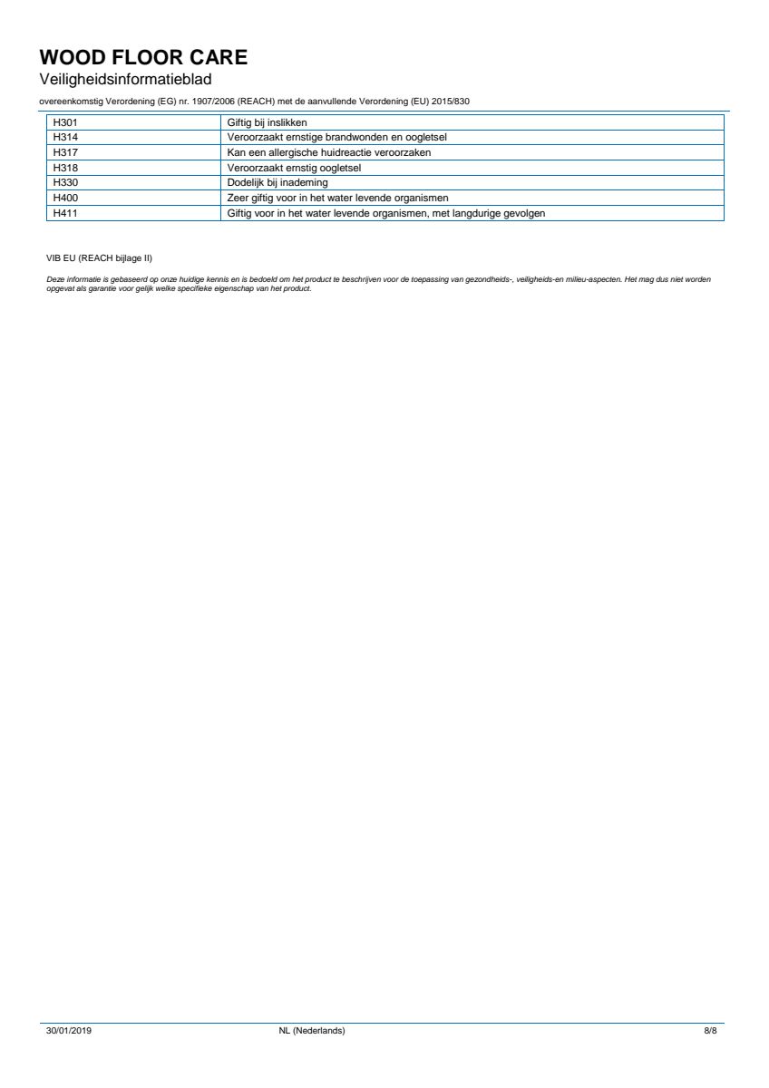 Wood Care Hout Reiniger afbeelding van document #8, info_folder
