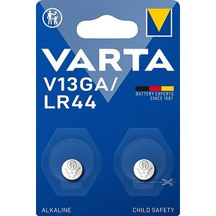 Varta V13GA / LR44 Alkaline Knoopcel-batterij 2ST