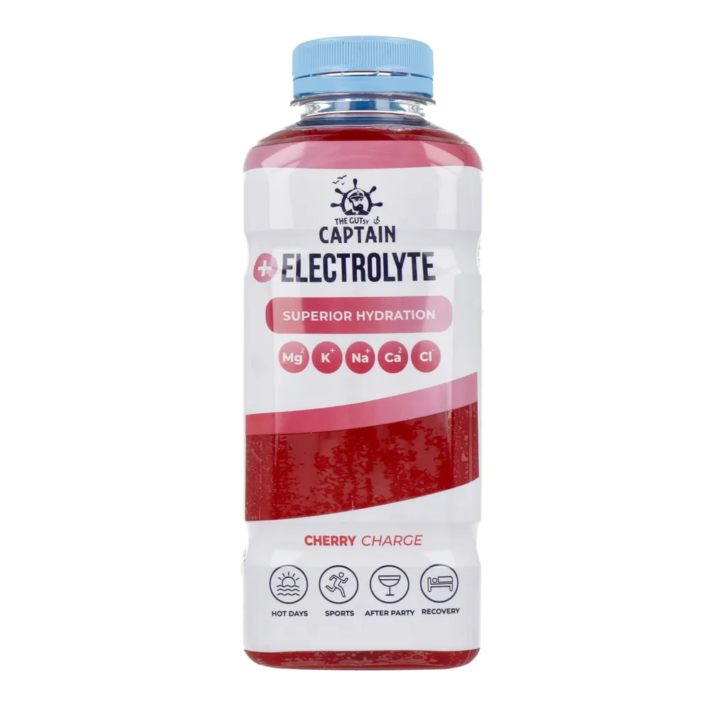 The GUTsy Captain Electrolyte Cherry 600ML