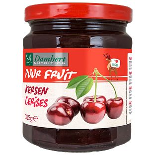 Damhert Puur Fruit Confituur Kersen 315GR