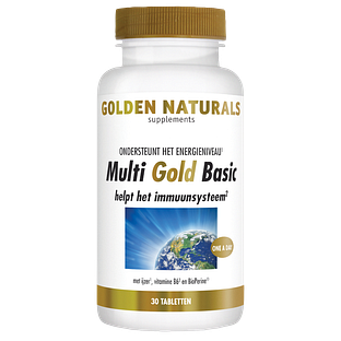 Golden Naturals Multi Gold Basic Tabletten 30VTB