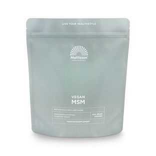 Mattisson HealthStyle MSM Poeder 550GR Mattisson HealthStyle MSM Poeder 550GR