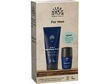 Urtekram For Men Hair & Body Wash - Cream Deo Giftset 1ST