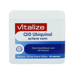 Vitalize Q10 Ubiquinol Actieve Vorm Capsules 60CP