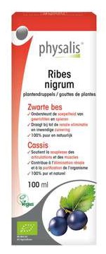 Physalis Ribus Nigrum Plantendruppels Bio afbeelding