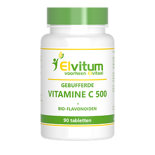 Elvitum Gebufferde Vitamine C 500 90TB
