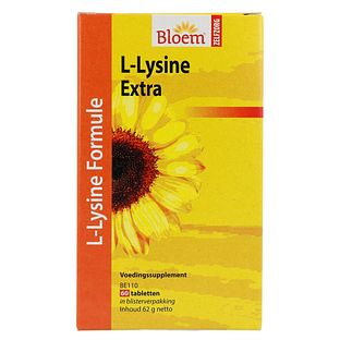 Bloem L-Lysine Extra Tabletten 60TB