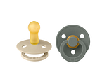 BIBS Fopspeen 6-18 Maanden Vanilla/Pine 2ST