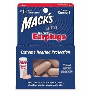 Macks Ultra Noise Blocker Earplugs 10PR