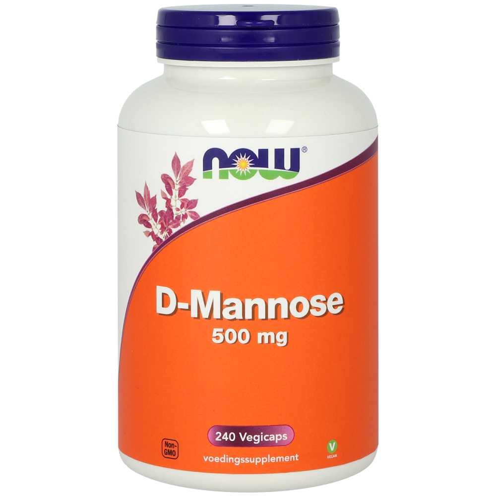 NOW D-Mannose 500mg Capsules 240CP