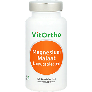 VitOrtho Magnesium Malaat Kauwtabletten 120KTB
