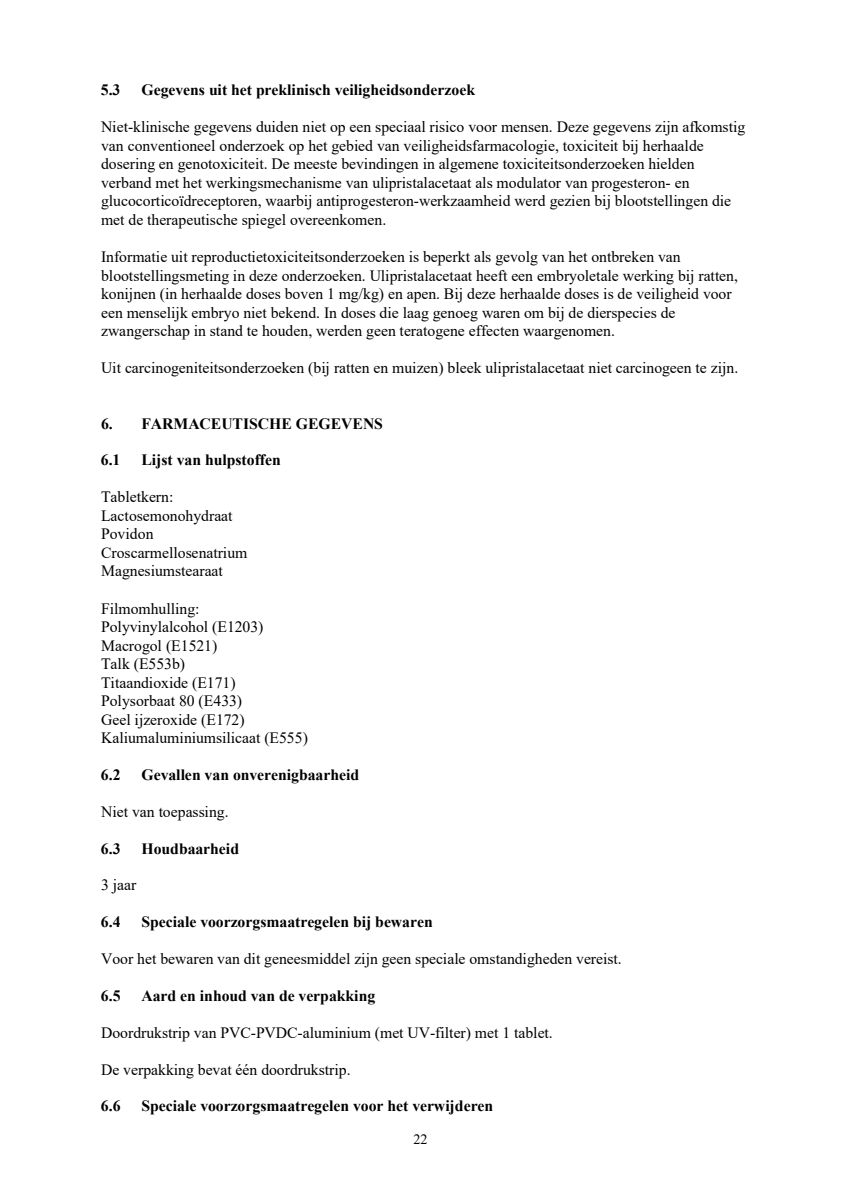 Noodanticonceptie Tablet afbeelding van document #22, leaflet