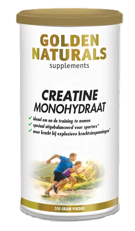 Golden Naturals Creatine Monohydraat Poeder 350GR