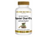 Golden Naturals Magnesium Citraat 400mg Tabletten 60VTB