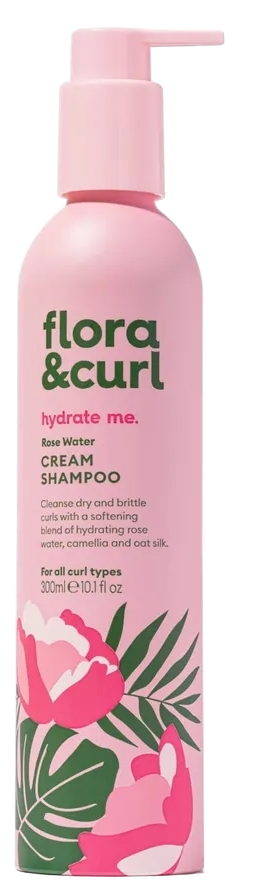 Flora & Curl Rose Water Cream Shampoo