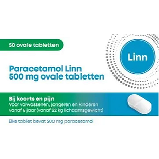 Linn Paracetamol Ovaal 50TB