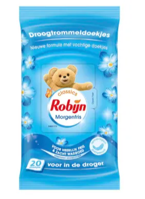 Robijn Droogtrommeldoekjes Morgenfris afbeelding 1