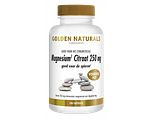 Golden Naturals Magnesium Citraat 250mg Capsules 180VCP