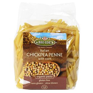 La Bio Idea Kikkererwten Penne met Maïs 250GR