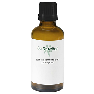 Cruydhof Withania Somnifera Rad/Ashwaganda Druppels 50ML Cruydhof Withania Somnifera Rad/Ashwaganda Druppels 50ML
