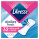 Libresse Dailies V-Protection Regular Inlegkruisjes 32ST Libresse Dailies V-Protection Regular Inlegkruisjes 32ST