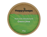 HappySoaps Kokos & Limoen Deodorant 50GR HappySoaps Kokos & Limoen Deodorant 50GR