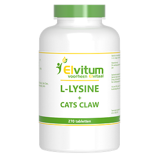 Elvitum L-Lysine Cats Claw Tabletten 270TB