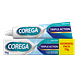 Corega Kleefcrème Triple Action Voordeel Pack - voor de gebitsprothese voor sterke fixatie 70GR