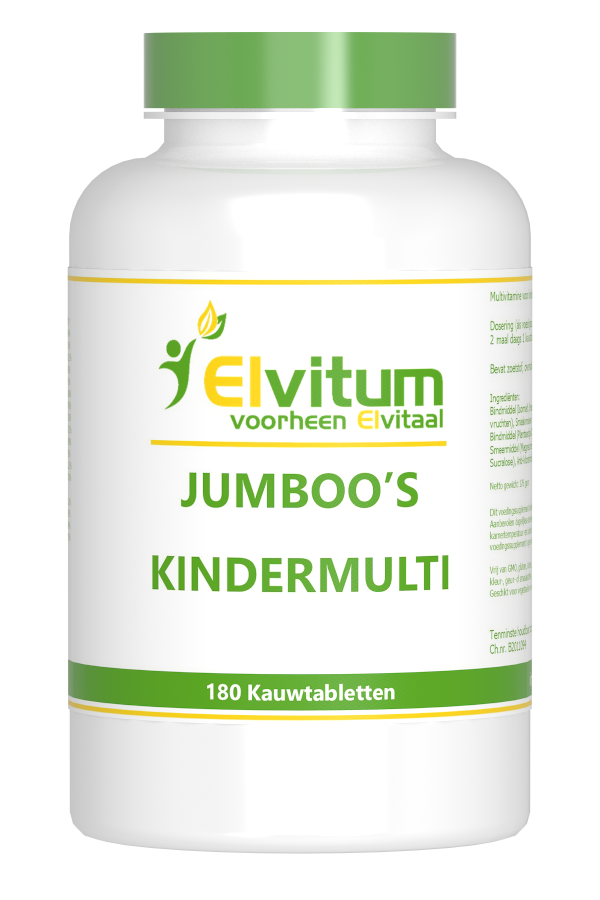 Elvitum Jumboo's Kindermulti Tabletten 180TB