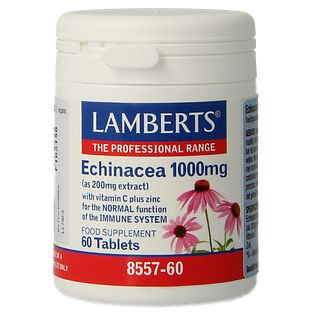 Lamberts Echinacea 1000mg + Zink + Vitamine C Tabletten 60TB Lamberts Echinacea 1000mg + Zink + Vitamine C Tabletten 60TB