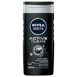 Nivea Men Active Clean Shower Gel 250ML