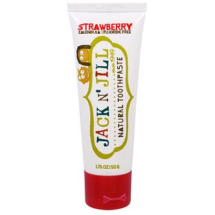 Jack n' Jill Natuurlijke Tandpasta Aardbei 50GR