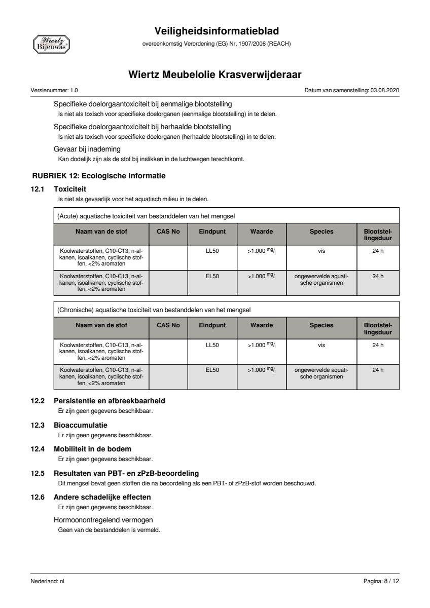 Meubelolie Licht afbeelding van document #8, leaflet